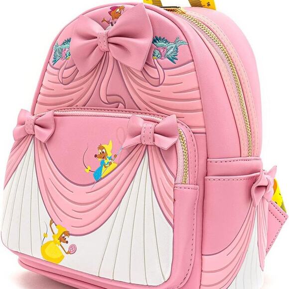 NEW Loungefly Disney Cinderella 70th Anniversary Dress Mini Backpack main image 4